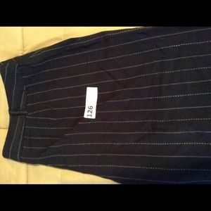 Woman's Pinstriped Dress Pants